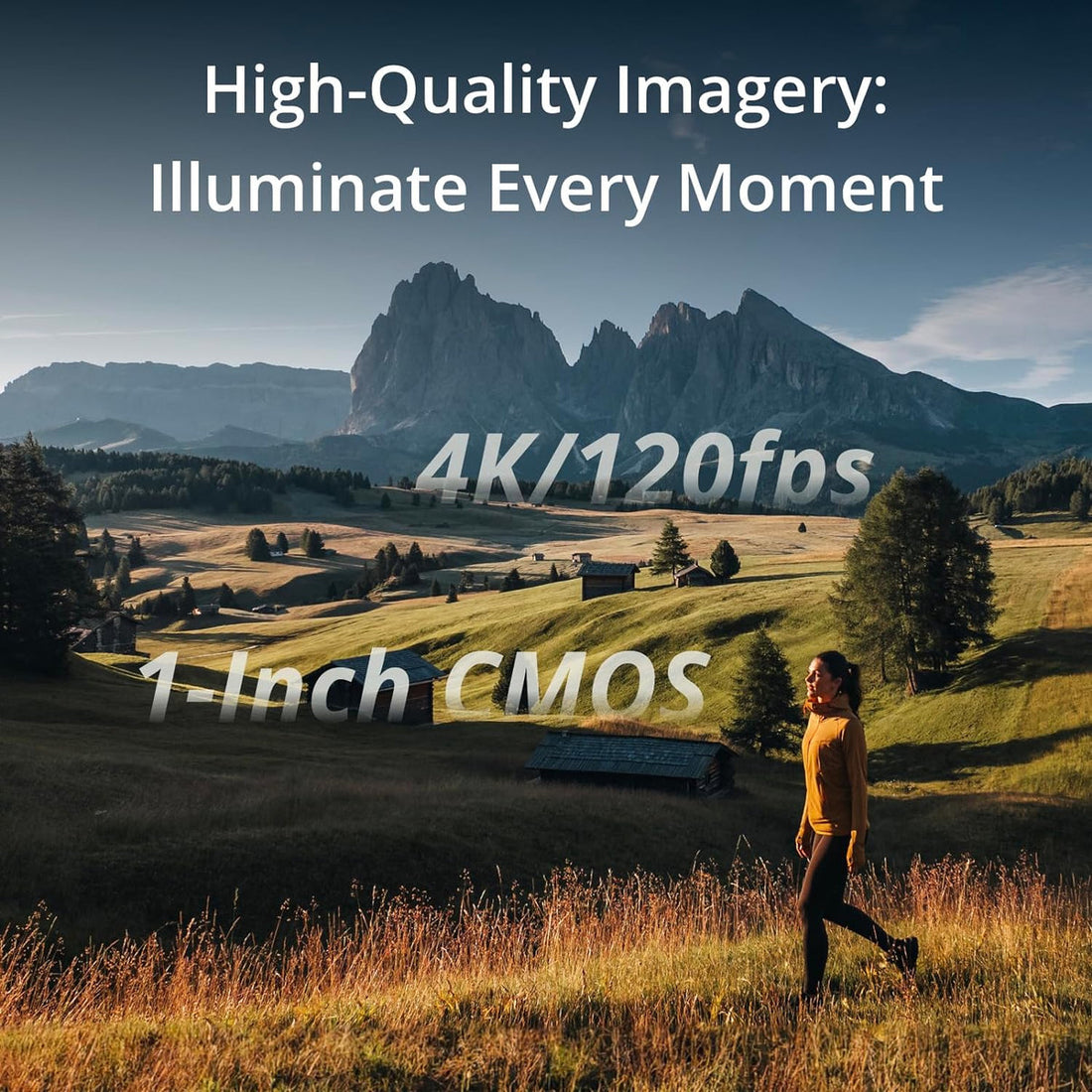 DJI Osmo Pocket 3 Creator Combo, Vlogging Camera with 1'' CMOS & 4K/120fps Video, 3-Axis Stabilization